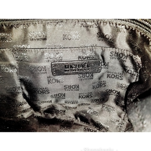 MICHAEL KORS E-1205 HUDSON DOWNTOWN BLACK SUEDE - Picture 6 of 9